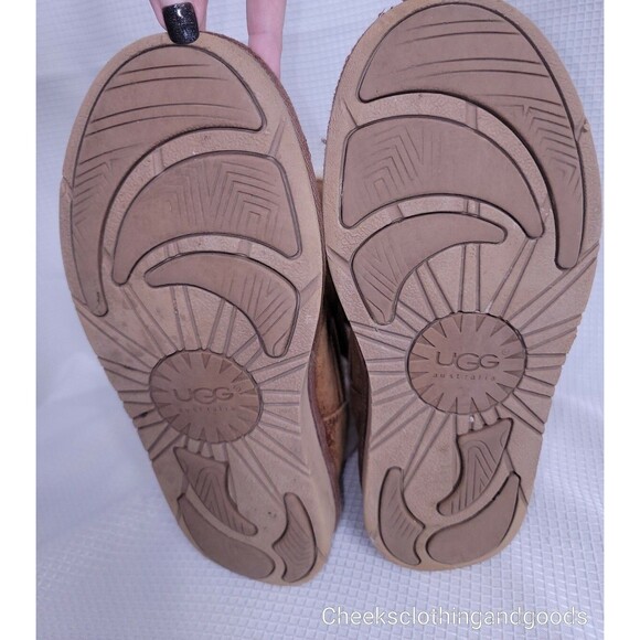 UGG Australia Becket Chestnut Boots Women's size 7 - Picture 9 of 10